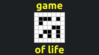 Implementing Conways Game of Life in C [upl. by Monroy]