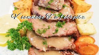 Viennese Tafelspitz Recipe  Boiled Beef Austrian Dish [upl. by Dhiren]