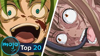 Top 20 Most DISGUSTING Anime Deaths [upl. by Linetta83]