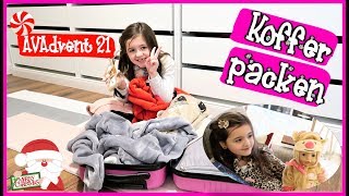 Koffer packen für XMAS in Irland 💼 🎅 AVAdvent Tag 21🎄 Vlogmas 2018  Alles Ava [upl. by Kattie]