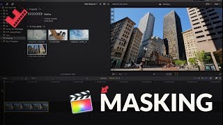 FCPX Hindi Tutorial 12  Masking  Sky Replacement [upl. by Tabbi]