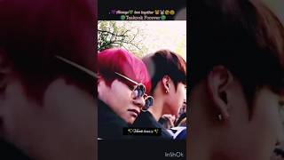 Vkook always together 👥🧲💚💜🌏 taekook bts vkookmoment btsarmy taekookcutemoments btsshorts [upl. by Rozanna]