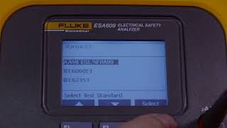 ESA609 Electrical Safety Analyzer from Fluke Biomedical [upl. by Lewak]