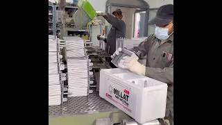 How Batteries Are Produced in Factories  ProductionProcess of MILLAT BATTERIES at large scale [upl. by Kassity]