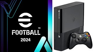 PES 24 Xbox 360 RGH  eFootball 24 XBOX 360 [upl. by Brause]