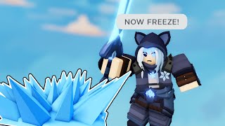 Freiya Kit got BUFFED Its OVER POWERED Roblox Bedwars [upl. by Giamo819]