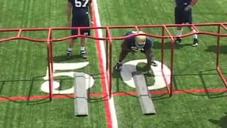 Spread Offense Run Blocking Fundamentals amp Drills [upl. by Terrej]