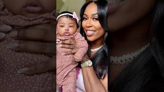 Kash Doll amp Her Kids 🥰💕 kashdoll youtubeshorts baby [upl. by Earl]