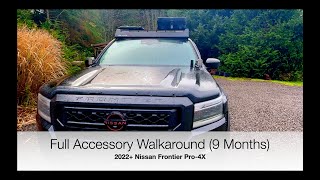 Full Accessory Walkaround of 2023 Nissan Frontier [upl. by Yentruok951]