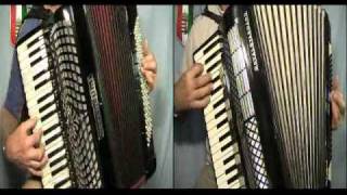 quotBISCAYAquot James Last  accordion duet in stereo [upl. by Simdars]