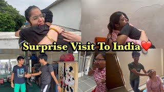 Tanishqs Surprise Visit To India After 1 Year❤️🥹 South America To India 🇮🇳 [upl. by Zullo]