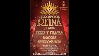 Elección del cortejo de Reinas y Damas de la Feria y Fiestas Mayores de Estepona 2024 [upl. by Aggy308]