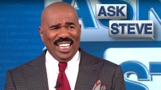 Ask Steve Baby Oil Isn’t Really For Babies  STEVE HARVEY [upl. by Ahsat488]