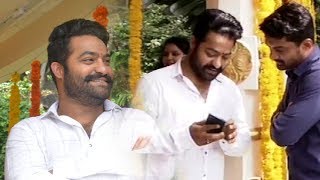 Jr NTR and Kalyan Ram Fun Moments  Kalyan Ram New Movie Opening  TFPC [upl. by Lithea880]