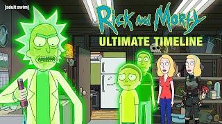 S16 Ultimate Timeline  Rick and Morty  adult swim [upl. by Rhynd]