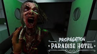 Propagation Paradise Hotel 4K Gameplay No Commentary  Part 1 [upl. by Alleacim]