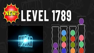 Ball Sort Puzzle Level 1789 [upl. by Sillert]