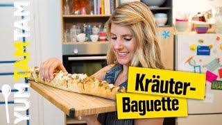 Kräuterbaguette selbermachen  GrillAcademy 5  yumtamtam [upl. by Adnowal]