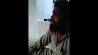 Sajjad Ali Song Sahil Pe Khry ho Awesome Singing by a painter [upl. by Rufford751]