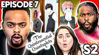 Nino Steps Up As Best Girl ForeverThe Quintessential Quintuplets Season 2 Episode 7 Reaction [upl. by Zetnwahs]