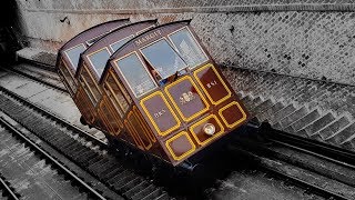 Margit rast in die Tiefe  Standseilbahn Budapest  KettenbrückeDonauBurgberg [upl. by Hunfredo713]