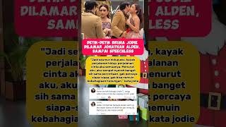 Momen Brisia Jodie DiLamar Jonathan Alden Sampai Jodie tidak bisa berkata2 brisiajodie jodie [upl. by Melgar116]