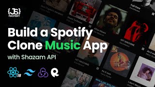 Build and Deploy a Better Spotify 20 Clone Music App with React 18 Tailwind Redux RapidAPI [upl. by Durrell]