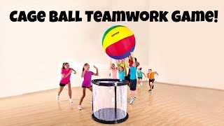 Phys Ed Cage Ball Game for the Entire Class [upl. by Durrace]