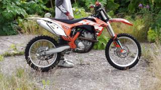 KTM 350 SXF 2011 brief overview [upl. by Nospmis]