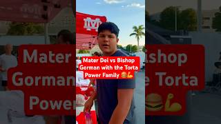 Mafer Dei Football vs Bishop Gorman High school football game with the Torta Power fam materdei [upl. by Arodal]