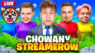 🔴 CHOWANY STREAMERÓW o 15000 ZŁ w Fortnite Remix [upl. by Llerud481]