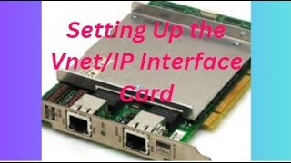 YOKOGAWA DCS Vnet IP Interface Card [upl. by Enyahc]