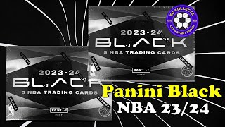 Rookie Card  Panini Black NBA 2324 [upl. by Sinaj]