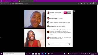 CANDIACE DILLARD BASSETT  REAL HOUSEWIVES OF POTOMAC  INSTAGRAM LIVE [upl. by Giles]