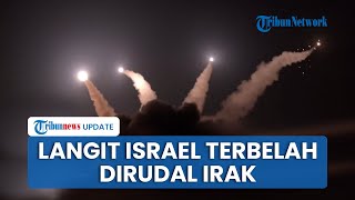 Irak Ikut Balaskan Dendam Nasrallah Rudal Motor Cruise Belah Langit Israel hingga Bergemuruh [upl. by Almap]