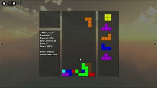 Playing roblox tetris [upl. by Oinigih]