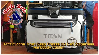 TITAN DEEP FREEZE 30 CAN ZIPPERLESS COOLER OVERVIEW [upl. by Angel]