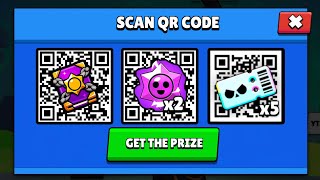 FREE HYPERCHARGE 🥳 STARR DROPS QR CODE  BRAWL STARS QR CODES 2024 🎁  BRAWL STARS NEW UPDATE [upl. by Anedal]