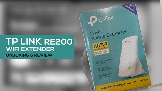 Wifi repeater TP Link RE200  Mesh Wifi Extender [upl. by Eustazio865]