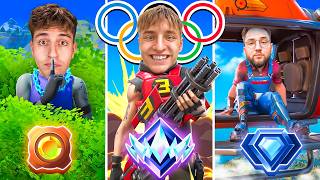 OLIMPIADA YOUTUBERÓW do UNREAL w Fortnite Remix [upl. by Ulises]