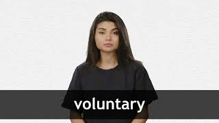 How to pronounce VOLUNTARY in American English [upl. by Asi]