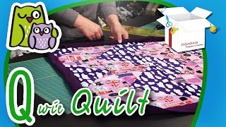 Quilt  Quilt Binding  Nählexikon AZ 17  Nähschule Anleitung Nähen lernen für Anfänger [upl. by Theis422]