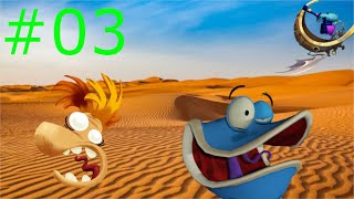 Rayman Legends ep 03  pericolo sabbie mobili [upl. by Eahsal514]