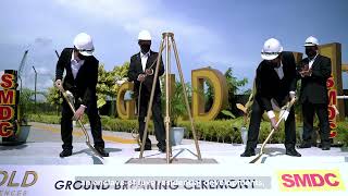 SMDC Gold Residences Groundbreaking ceremony [upl. by Kjersti]