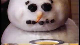 1993 Campbells Soup quotMelting Snowmanquot TV Commercial [upl. by Cave]