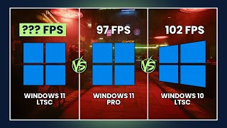 Is LTSC the Secret to Better Gaming Performance Windows Versions Compared [upl. by Lucita]