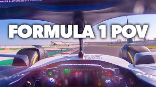 Formula 1 FULL SPEED Helmet POV with Yuki Tsunoda 🏁 [upl. by Inaluahek556]