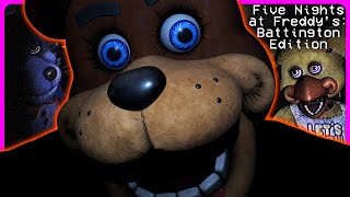 FNAF Battington Edition  If FNAF Was REALISTIC Full Demo [upl. by Rehtaeh363]