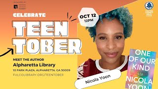 Author Talk with Nicola Yoon [upl. by Volin]