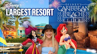 Disneys Caribbean Beach Resort  Disney Worlds LARGEST Resort  2023 Full Tour  Orlando Florida [upl. by Ahsoyem440]